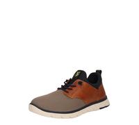 SALAMANDER Baskets basses beige foncé / bleu foncé / cognac, Taille 47