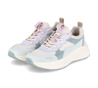 Salamander Baskets basses Hilden pour femme, beige, multicolore, cuir et textile, Vert clair multicolore, 39 EU