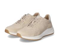 Salamander Baskets basses pour femme en cuir suédé beige, Beige blanc., 39 EU