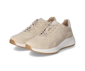 Salamander Baskets basses pour femme en cuir suédé beige, Beige blanc., 39 EU