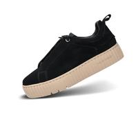 Salamander Baskets pour femme en cuir noir, Noir , 38 EU