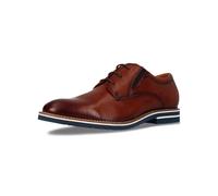 Salamander Chaussures d'affaires pour homme, à lacets, semelle intérieure amovible, Cognac 6300, 42 EU