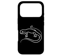 Salamandre Amphibian Line Art Amphibien Biologiste Coque pour iPhone 17 Pro
