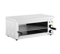 Royal Catering RCPES-280 Salamandre De Cuisine Professionnelle Four Électrique Grill (2 500 W, 50 - 300 °C, 0 - 30 min, Récipient Collecteur, acier inoxydable)