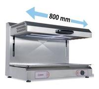 Grille pain Nosem Salamandre de Cuisine Electrique à Plafond Mobile - Grille 740 x 375 mm - - - Acier inoxydable 800x590x590mm