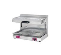 Salamandre de Cuisine gaz à plafond mobile - grille 495 x 375 mm - - Acier inoxydable 600x510x550mm NC
