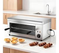 Salamandre De Cuisine Professionnelle, Four Électrique Grill Barbecue De Comptoir 50-300℃ Avec Ramasse-Miettes Amovible Pour Une Cuisson Parfaite,pour Les Pizzas, Les Poulets Rôtis Et Les Steaks