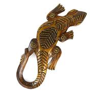 Salamandre / Gecko / Margouillat décoration murale en bois 30cm