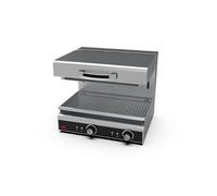 Salamandre Inox à Plafond Mobile