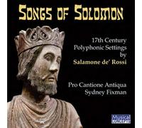 Salamone de Rossi : Songs of Solomon