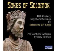 Salamone Rossi Songs of Solomon (CD) Album