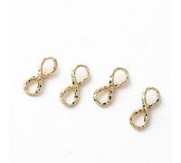 SALAN 4 Pièces Bracelet Plaqué Or 18 Carats Collier De Connexion Boucle À La Main Bricolage Fabrication De Bijoux Fournitures Outils Résultats De Bijoux Composants