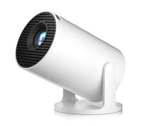 Salange - Mini projecteur 2025 avec WiFi et Bluetooth, projecteur Portable 4K, projecteurs intelligents avec Applications, proyecteur à Courte portée 1080p, clé de voûte Automatique, Android 11 Petit