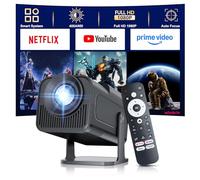 Salange Mini vidéoprojecteur,Compatible avec Netflix,Supporte 4K Android 13,Smart Projector Portable 5G WiFi 6 BT 5.3, Mini Projecteur Full HD 1080P Auto Keystone, Home Cinéma Extérieur,Noir