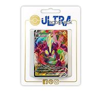 Salarsen VMAX 71/192 Full Art - Ultraboost X Epée et Bouclier 2 Clash des Rebelles - Coffret de 10 Cartes Pokémon Françaises