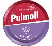Salbei - Pastilles allemandes pour la gorge, rafraîchissantes et sans sucre, idéales pour le bureau, la route et les moments conviviaux - Compatible avec Pulmoll - 75g