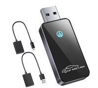 Salcar Adaptateur CarPlay sans fil pour Android 11 ou supérieur & avec Carplay intégré à la voiture