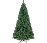 SALCAR Arbre de Noël artificiel 210cm Système de pliage Sapin de Noël artificiel avec 580 pointes Support métallique