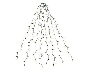 SALCAR Guirlande Lumineuse 280 LEDs pour Sapin de Noêl, 2m x 8 exterieur Etanche Guirlande LED Sapin Décoration (1,5-2,8m sapin) pour Décoration Maison, Fête, Noël, Soirée, Mariage, Jardin