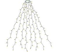 SALCAR Guirlande Lumineuse 280 LEDs pour Sapin de Noêl, 1,5m x 8 exterieur Etanche Guirlande LED Sapin Décoration (1-2,3m sapin) pour Décoration Maison, Fête, Noël, Soirée, Mariage, Jardin