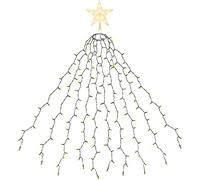 SALCAR Guirlande Sapin Lumineuse 360 LEDs de Noël, Guirlande LED Sapin Décoration pour Décoration Maison, Fête, Noël, Soirée, Mariage, Jardin