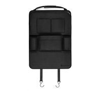 SALCAR Organiseur de Dossier de Voiture (15% Rabatt pour deuxième Article acheté), Chaise multifonctionnelle, Sac de Rangement pour Enfants, Tapis pour iPad, iPhone, DVD, Boissons, Noir