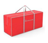 SALCAR Sac de Rangement pour Sapin Noël, Housse de Protection pour Sapin de Moins de 240cm. Tissu Oxford 600D, Imperméable, Anti-poussière, Durable et Pliable, avec Poignée - Rouge
