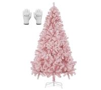 SALCAR Sapin de Noël artificiel rose avec 735 branches - 180 cm