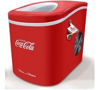 Salco Machine à glaçons Coca-Cola SEB-14CC, rouge, glaçons en 8-13 minutes, avec décapsuleur COCA-COLA