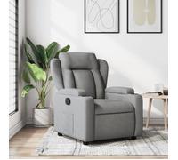 ""SALE 2024"" Fauteuil Salon JMS - Fauteuil inclinable relaxation - Gris clair Tissu 20,1,Kg 9565