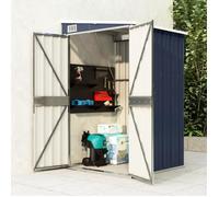 ""SALE 2024"" Remise de jardin JMS - Armoire extérieur murale Anthracite 118x100x178 cm Acier 116,23,Kg