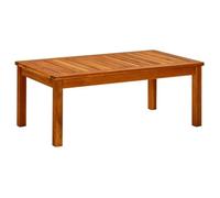 ""SALE 2024"" Table basse de jardin - JMS - 90x50x36 cm Bois solide d'acacia 51,4,Kg