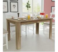 ""SALE 2024"" Table de salle à manger - JMS - 140 x 80 x 75 cm chêne 109,43,Kg