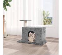 ""SALE 2025""Arbre à chat avec griffoir en sisal - Anti-basculement - Gris clair 51 cm chill265342