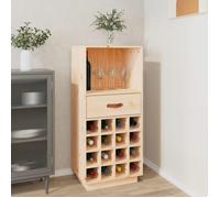 ""SALE 2025""Armoire à vin 45x34x100 cm - Bois de pin massif,17,64 Kg 4977