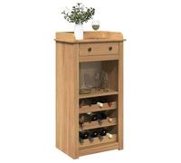 ""SALE 2025""Armoire à vin Panama 57x40x111,5 cm - Bois de pin massif,16,2 Kg 5698