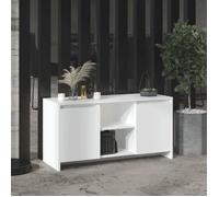 ""SALE 2025""Armoire Basse Télé - Meuble TV Blanc 102x37,5x52,5 cm - bois d'ingénierie,23,2 Kg 6243