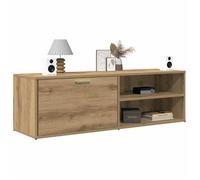 ""SALE 2025""Armoire Basse Télé - Meuble TV chêne artisanal 120x34x37 cm - bois d'ingénierie,18,5 Kg 2470