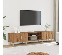 ""SALE 2025""Armoire Basse Télé - Meuble TV chêne artisanal 180x31,5x40 cm - bois d'ingénierie,26,25 Kg 8320