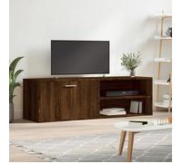 ""SALE 2025""Armoire Basse Télé - Meuble TV - Chêne marron - 120x34x37 cm - bois d'ingénierie,20 Kg 3472