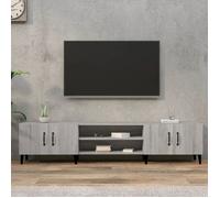 ""SALE 2025""Armoire Basse Télé - Meuble TV - Sonoma gris - 180x31,5x40 cm - bois d'ingénierie,28,04 Kg 2000