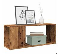 ""SALE 2025""Armoire Basse Télé - Meuble TV - vieux bois - 80x24x32cm - bois d'ingénierie,6,85 Kg 2490