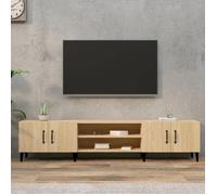 ""SALE 2025""Armoire Basse Télé - Meubles TV - Chêne sonoma - 180x31,5x40 cm - bois d'ingénierie,28,77 Kg 2478