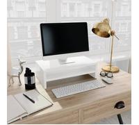 ""SALE 2025""Armoire Basse Télé - Support de moniteur - Blanc brillant - 42x24x13cm - bois d'ingénierie,3,46 Kg 2862