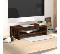 ""SALE 2025""Armoire Basse Télé - Support de moniteur - Chêne fumé - 42x24x13 cm - bois d'ingénierie,3,36 Kg 2472
