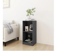 ""SALE 2025""Armoire d'appoint gris 35,5x33,5x76 cm - Bois de pin massif,7,14 Kg 4714