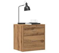 ""SALE 2025""Armoire de Nuit suspendues - Tables de chevet - Lot de 2 - chêne artisanal - bois d'ingénierie,17,5 Kg 4671