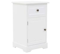 ""SALE 2025""Armoire de Nuit - Table de chevet MDF et bois de pin 35x32x59 cm,8,02 Kg 3454