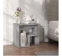 ""SALE 2025""Armoire de Nuit - Table de chevet - Sonoma gris - 40x30x40 cm - bois d'ingénierie,9,24 Kg 8396