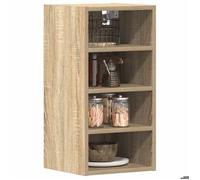 ""SALE 2025""Armoire suspendue - vitrine cuisine murale - Chêne sonoma - 30x29,5x60 cm - bois d'ingénierie,9,3 Kg 3480